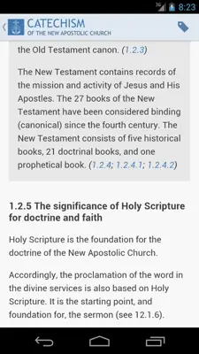 Catechism android App screenshot 3