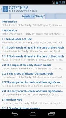 Catechism android App screenshot 4